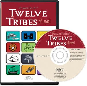 Twelve Tribes of Israel PowerPoint di Rose Publishing edito da Rose Publishing (CA)