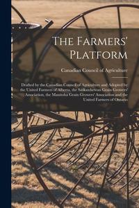 THE FARMERS' PLATFORM [MICROFORM] : DRAF di CANADIAN COUNCIL OF edito da LIGHTNING SOURCE UK LTD