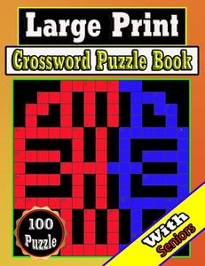 Large Print Crossword Puzzle Book di Paul Stone edito da Independently Published
