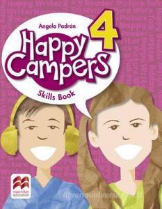 Happy Campers Level 4 Skills Book di Angela Padron edito da Macmillan Education