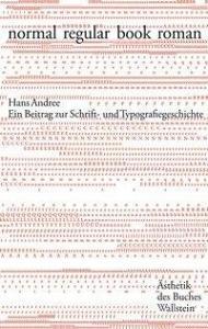 normal  regular  book  roman di Hans Andree edito da Wallstein Verlag GmbH
