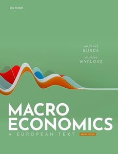 Macroeconomics 8E di Michael Burda, Charles Wyplosz edito da Oxford University Press