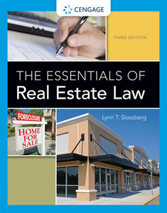 The Essentials of Real Estate Law di Lynn T. Slossberg edito da CENGAGE LEARNING