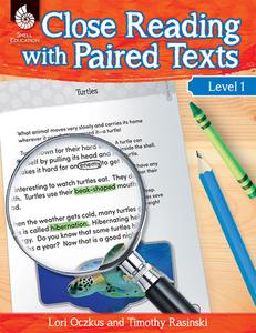 Close Reading with Paired Texts Level 1 di Lori Oczkus, Timothy Rasinski edito da Shell Educational Publishing
