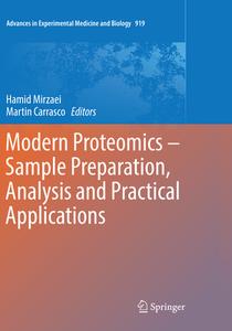 Modern Proteomics - Sample Preparation, Analysis And Practical Applications edito da Springer International Publishing Ag
