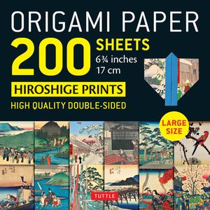 Origami Paper 200 Sheets Japanese Hiroshige Prints 6.75 Inch di Tuttle Publishing edito da Tuttle Publishing