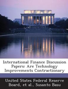 International Finance Discussion Papers di Susanto Basu edito da Bibliogov