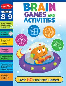 Brain Games for Today's Kids, Ages 8-9 Workbook di Evan-Moor Corporation edito da EVAN MOOR EDUC PUBL