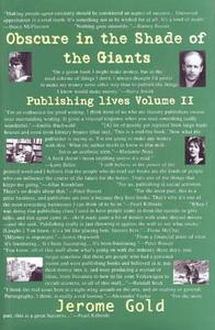 Obsure in the Shade of Giants di Jerome Gold edito da Black Heron Press
