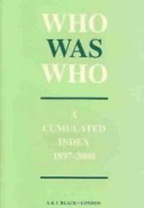 Who Was Who Cumulative Index (Volume 1 - 10) di St Martin's Press, St Martin's Press Staff edito da Palgrave MacMillan