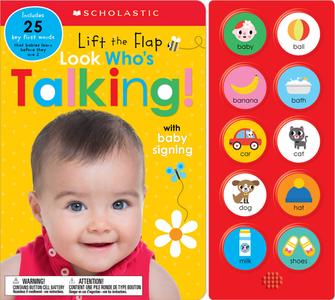 Look Who's Talking?: Scholastic Early Learners (Sound Book) di Scholastic edito da CARTWHEEL BOOKS