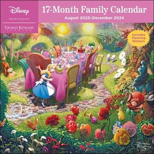 Disney Dreams Collection By Thomas Kinkade Studios: 17-Month 2023-2024 Family Wa di Thomas Kinkade Studios, Thomas Kinkade edito da Andrews McMeel Publishing