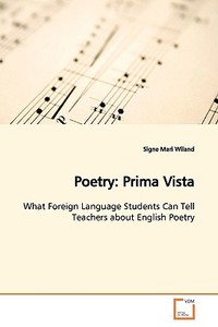 Poetry: Prima Vista di Signe Mari Wiland edito da VDM Verlag