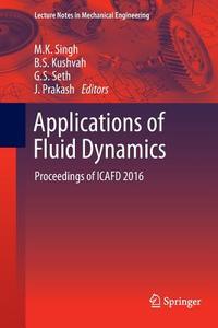 Applications of Fluid Dynamics edito da Springer Singapore