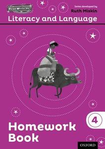 Read Write Inc.: Literacy & Language: Year 4 Homework Book Pack Of 10 di Ruth Miskin, Janey Pursgrove, Charlotte Raby edito da Oxford University Press