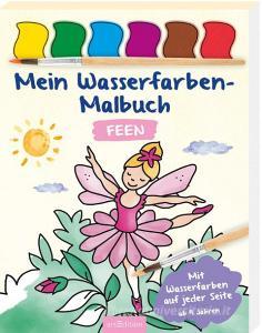 Mein Wasserfarben-Malbuch Feen edito da Ars Edition GmbH