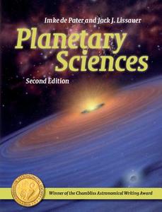 Planetary Sciences di Imke de Pater, Jack J. Lissauer edito da Cambridge University Press