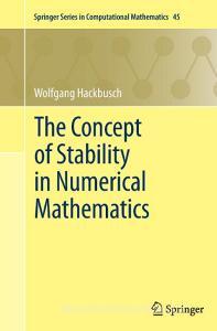 The Concept of Stability in Numerical Mathematics di Wolfgang Hackbusch edito da Springer Berlin Heidelberg