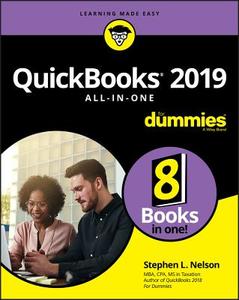 QuickBooks 2019 All-in-One For Dummies di Stephen L. Nelson edito da John Wiley & Sons Inc