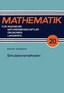 Simulationsmethoden di Hans-Ulrich Zschiesche edito da Vieweg+Teubner Verlag