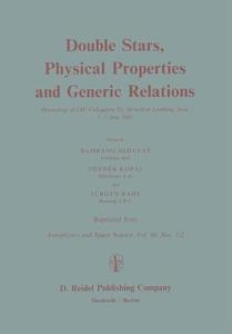 Double Stars, Physical Properties and Generic Relations edito da Springer Netherlands