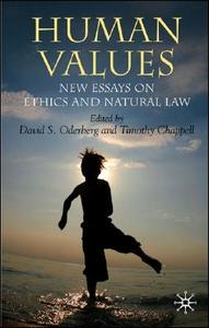 Human Values di T. Chappell edito da Palgrave Macmillan