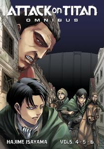 Attack on Titan Omnibus 2 (Vol. 4-6) di Hajime Isayama edito da KODANSHA COMICS