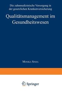 Qualitätsmanagement im Gesundheitswesen edito da Deutscher Universitätsverlag