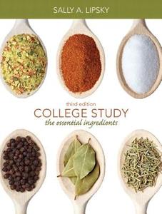 College Study: The Essential Ingredients Plus New Mystudentsuccesslab 2012 Update -- Access Card Package di Sally A. Lipsky edito da Prentice Hall