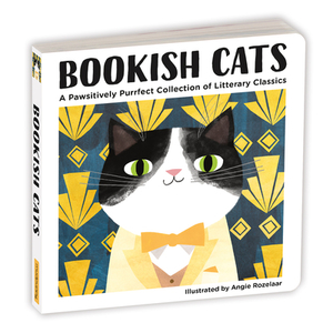 Bookish Cats Board Book di Mudpuppy edito da Galison