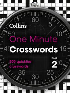 One Minute Crosswords Book 2 di Collins Puzzles edito da Harpercollins Publishers