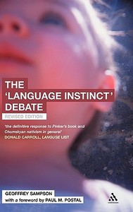 The Language Instinct Debate di Geoffrey Sampson edito da Bloomsbury Publishing PLC