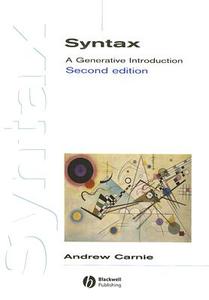 A Generative Introduction di Andrew Carnie edito da John Wiley And Sons Ltd