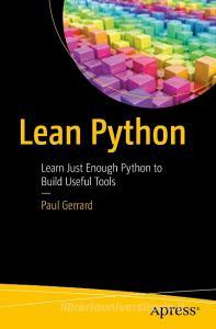 Lean Python di Paul Gerrard edito da Apress