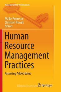 Human Resource Management Practices edito da Springer International Publishing