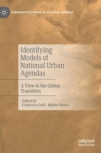 Identifying Models Of National Urban Agendas edito da Springer International Publishing AG