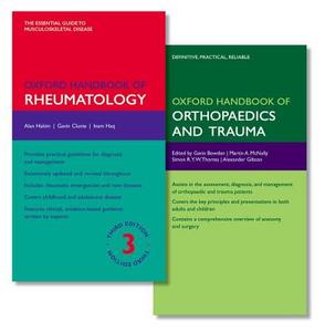 Oxford Handbook of Rheumatology and Oxford Handbook of Orthopaedics and Trauma di Alan Hakim, Gavin Clunie, Inam Haq edito da OXFORD UNIV PR
