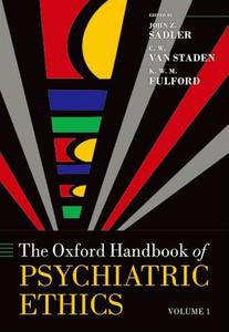 Oxford Handbook of Psychiatric Ethics di John Z. Sadler edito da PAPERBACKSHOP UK IMPORT