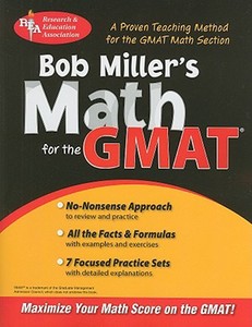 Bob Miller's Math for the GMAT di Bob Miller edito da Research & Education Association
