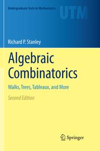 Algebraic Combinatorics di Richard P. Stanley edito da Springer International Publishing