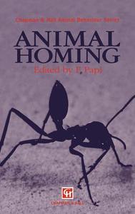 Animal Homing edito da Springer Netherlands