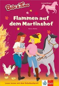 Bibi und Tina - Flammen auf dem Martinshof di Rainer Wolke edito da Klett Lerntraining
