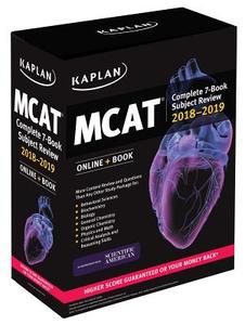 Mcat Complete 7-book Subject Review 2018-2019 di Kaplan Test Prep edito da Kaplan Publishing