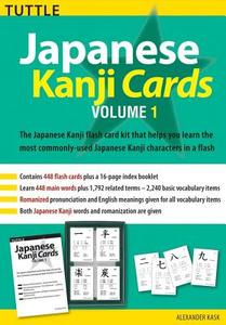 Japanese Kanji Cards Kit Volume 1 di Alexander Kask edito da Tuttle Publishing
