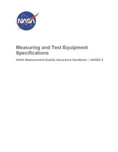 MEASURING & TEST EQUIPMENT SPE di Nasa edito da INDEPENDENTLY PUBLISHED