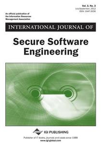 International Journal Of Secure Software Engineering, Vol 3 Iss 3 di Shaheer Ed Khan edito da Igi Publishing