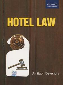 Hotel Law di Amitabh Devendra edito da OXFORD UNIV PR