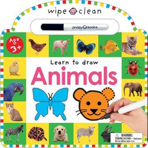 Animals: 26 Wipe-Clean Pages of Early Learning Fun [With Wipe Off Pen] di Robert Tainsh, Jo Rigg edito da Priddy Books