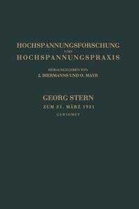 Hochspannungsforschung und Hochspannungspraxis di Josel Biermanns, Otto Mayr edito da Springer Berlin Heidelberg