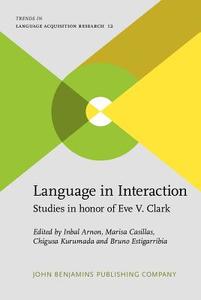 Language In Interaction edito da John Benjamins Publishing Co